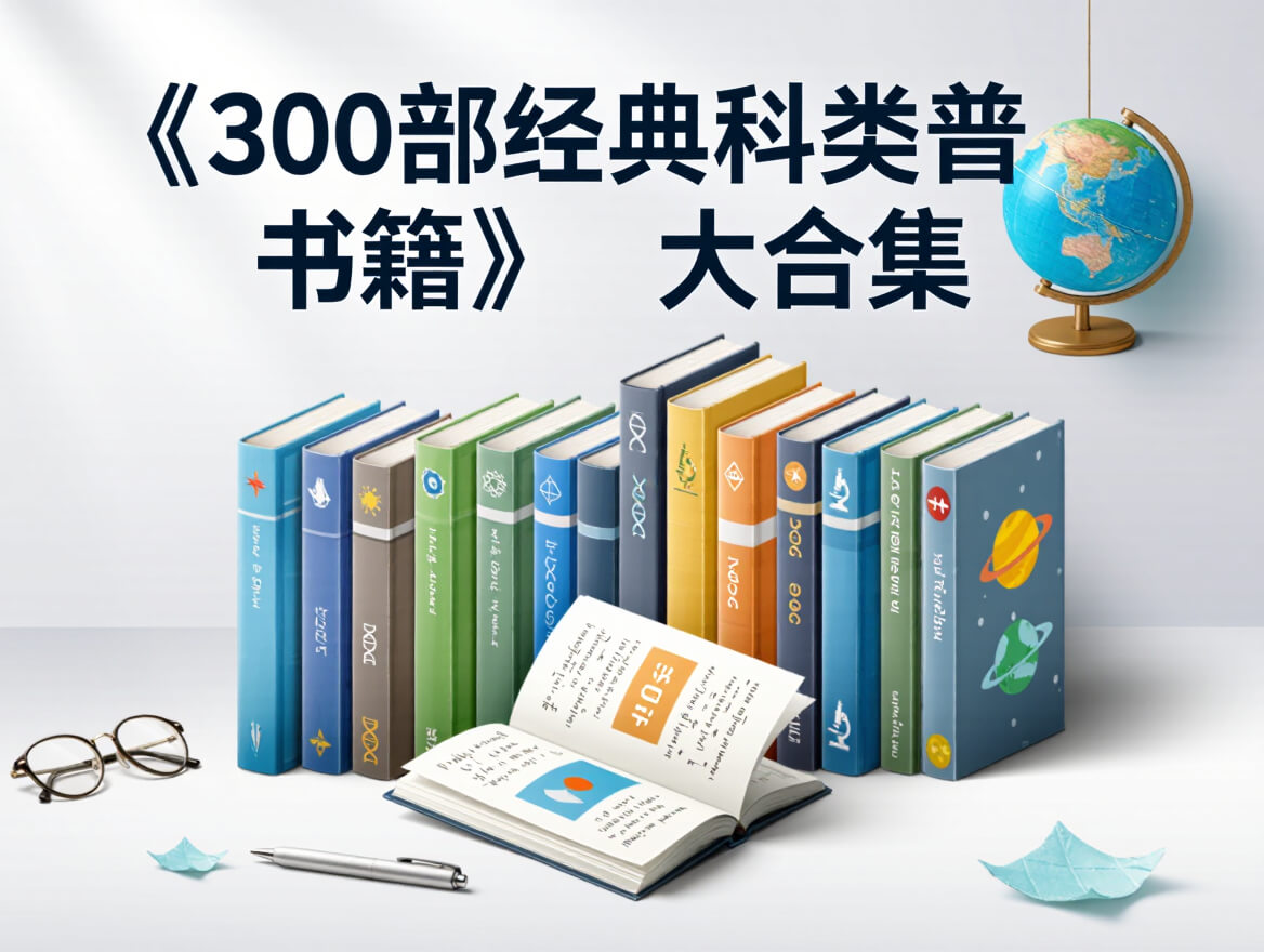 《300部经典科普类书籍》大合集 azw3/epub/mobi  [4.6GB]