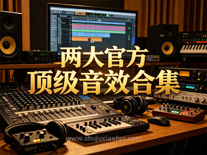 剪辑师天花板必备!两大官方顶级音效合集:1万+免费免版权商用素材 文件名已汉化
