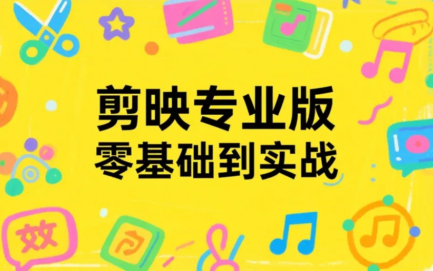 剪映专业版全能实战