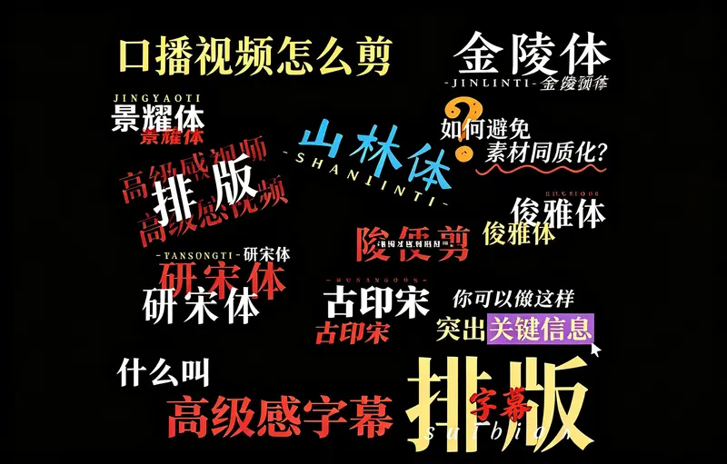新增200个剪映高级感字幕预设+100个精品封面模板 第1张