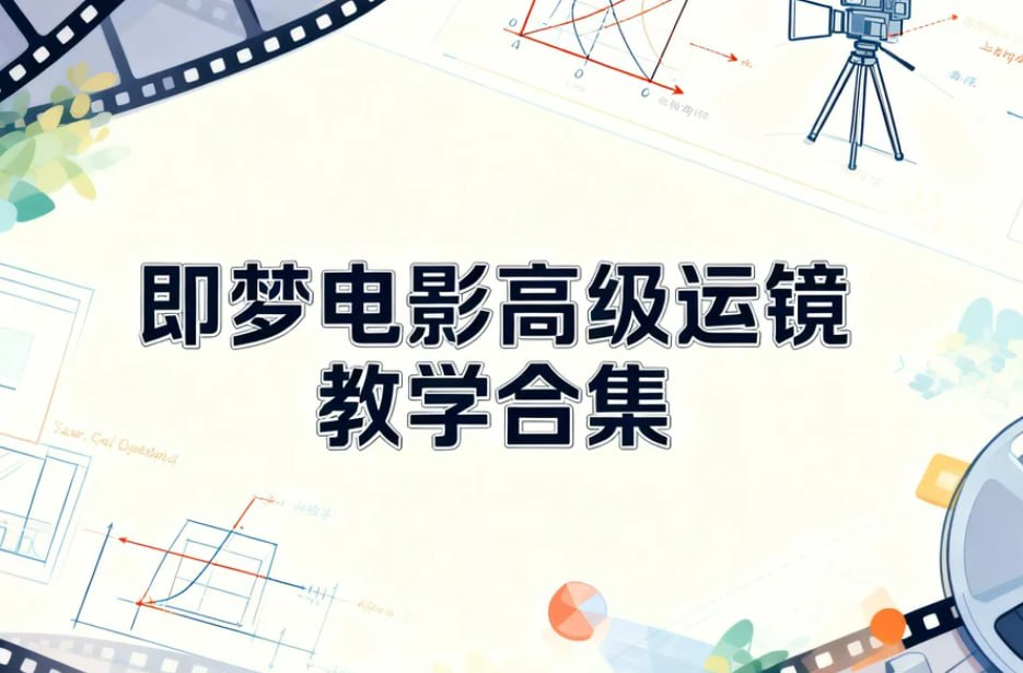 即梦电影高级运镜教学合集,用AI打造电影级镜头语言